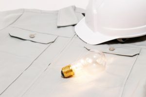 電球ヘルメット